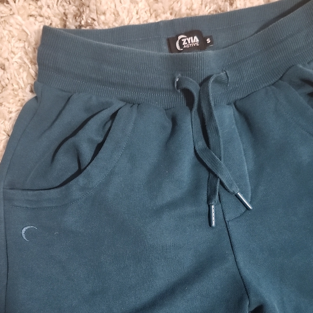 Womens Zyia Teal Joggers Size Small